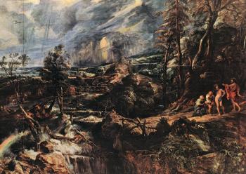 彼得 保羅 魯本斯 Stormy Landscape 彼得 保羅 魯本斯 Stormy Landscape